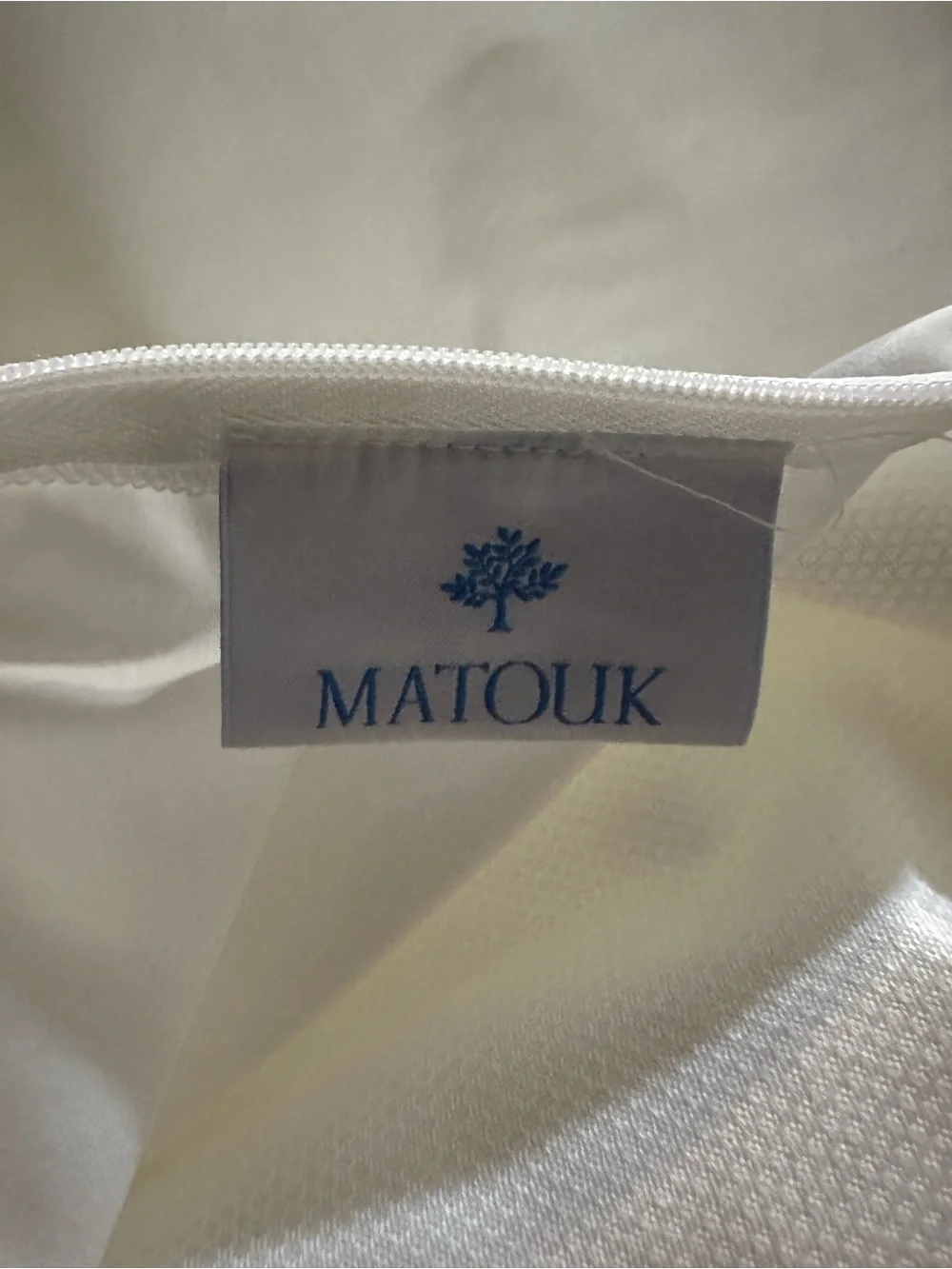 Matouk Camilla Pique by Matouk Full/Queen Duvet  Cover 94x97 - Dune